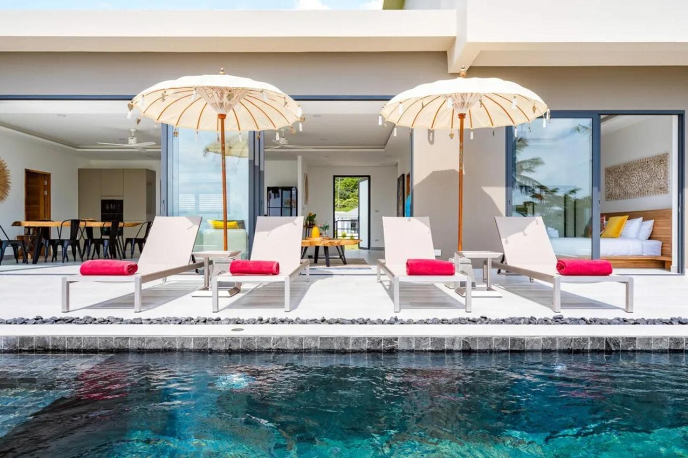 Pousada Casa Samui 4br Private Pool & Sea View