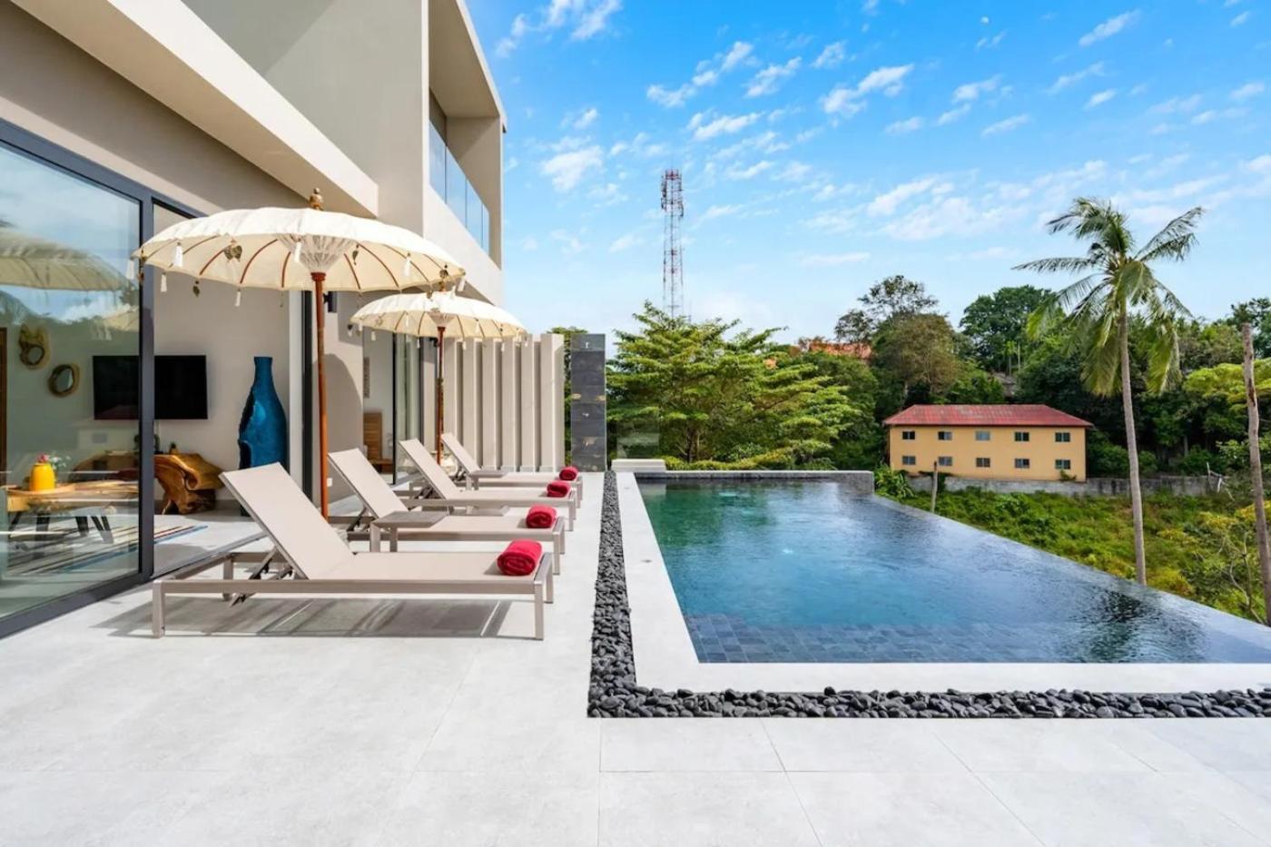 Casa Samui 4br Private Pool & Sea View Amphoe Koksamui